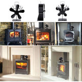 Transformers & Regulators: Wood Heater Fan Eco Heat Powered Self-Powered Silent for Fireplace Stove Burner