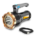 Camping Lights & Lanterns: Most Powerful 1200lm LED Flashlight Super Bright Torch Lamp USB Rechargeable