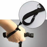 Supports & Braces: Walking Stick Cane Folding Handle Adjustable fixed LED Light Aid Holder Lighting