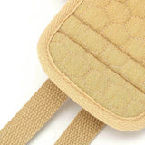 Exfoliating Back Scrubber Bath Shower Strap Loofah Spa Skin Body Sponge Brush AU