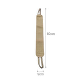 Exfoliating Back Scrubber Bath Shower Strap Loofah Spa Skin Body Sponge Brush AU