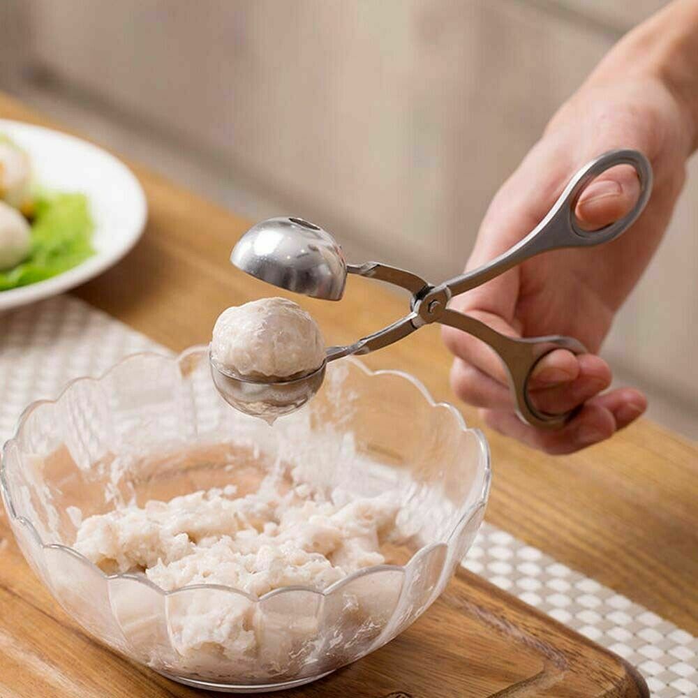 Kitchen Utensils: L Meatball Maker Spoon Kitchen Stick Utensil Baller Meat Stainless Steel AU