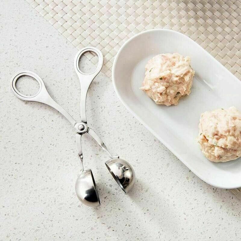 Kitchen Utensils: L Meatball Maker Spoon Kitchen Stick Utensil Baller Meat Stainless Steel AU