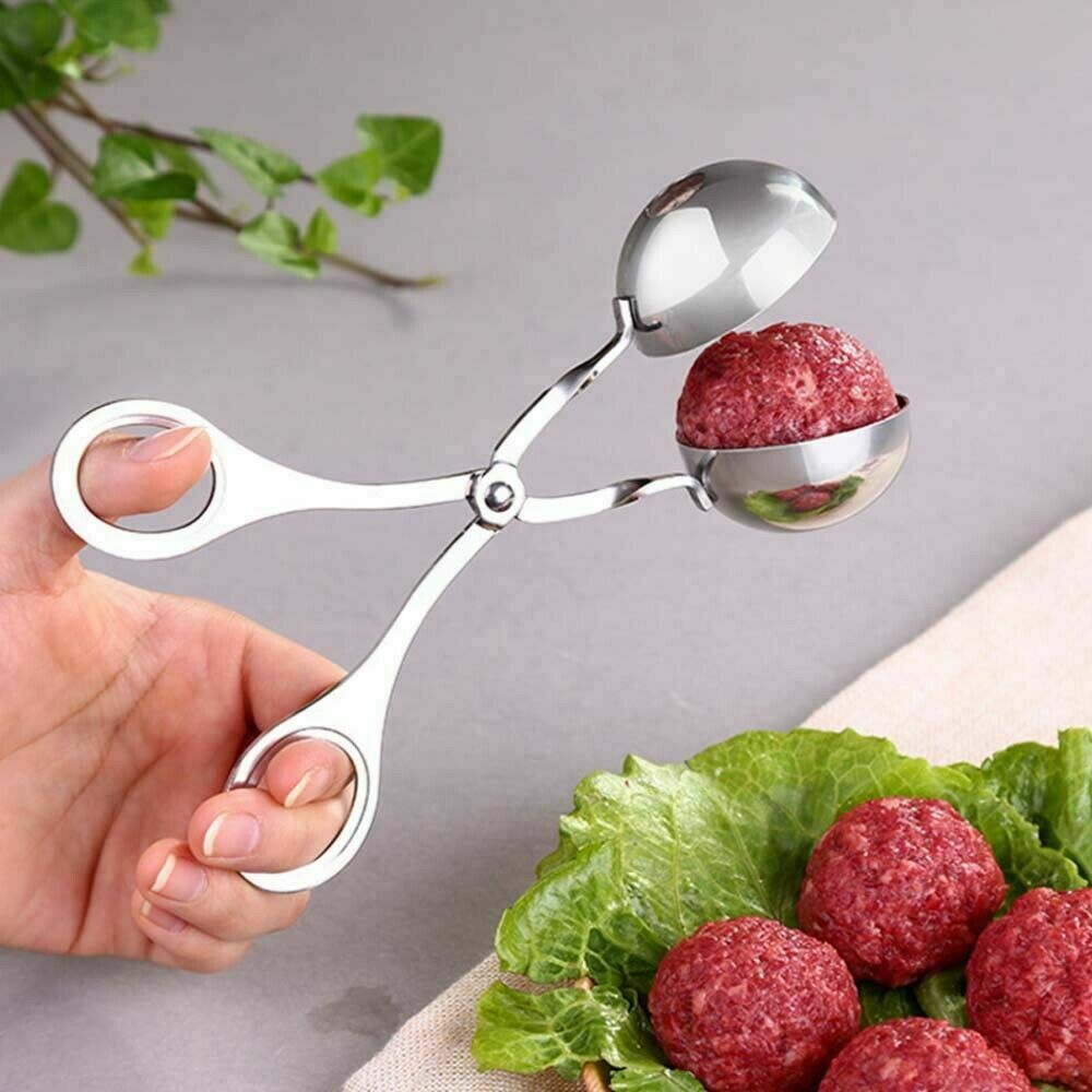 Kitchen Utensils: L Meatball Maker Spoon Kitchen Stick Utensil Baller Meat Stainless Steel AU
