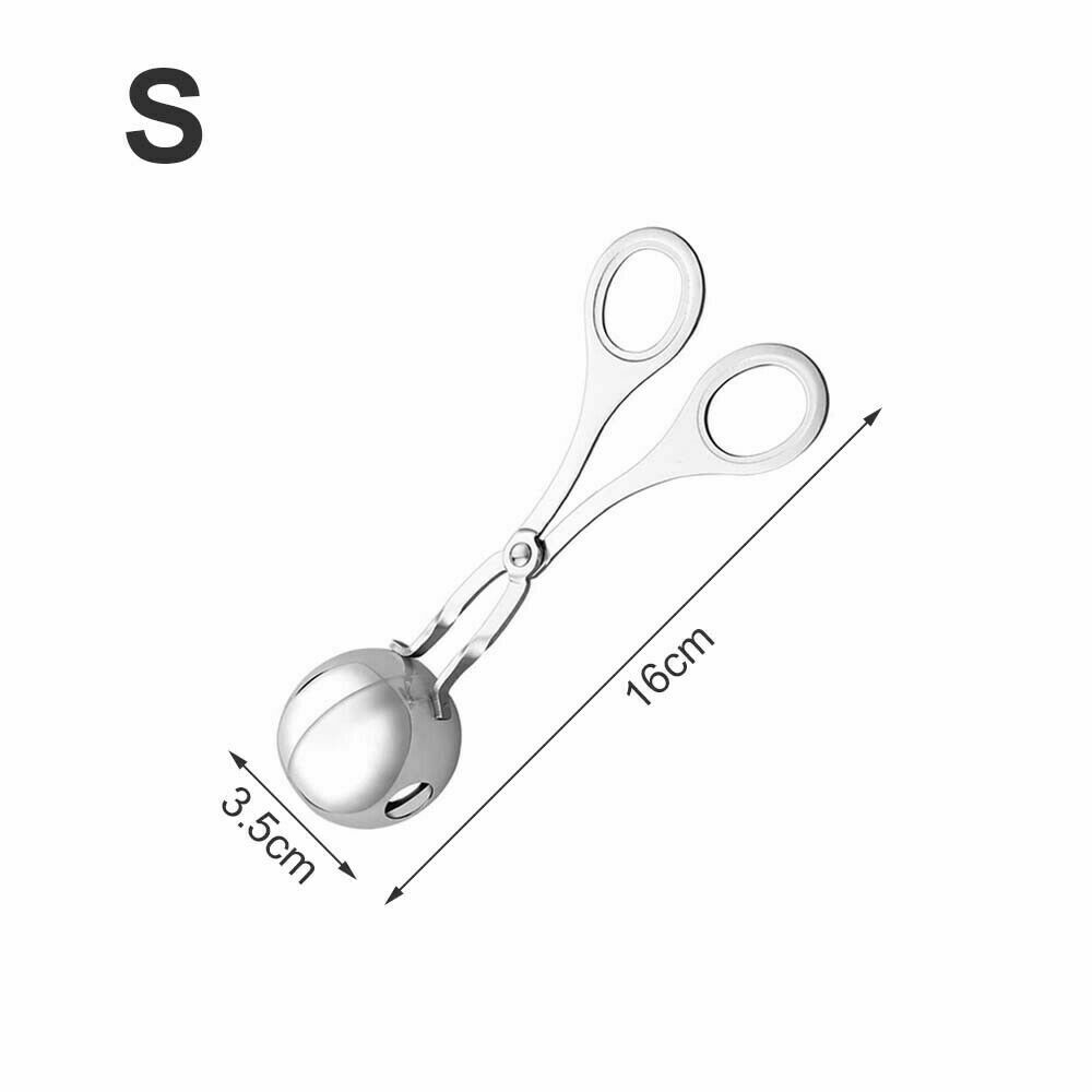 Kitchen Utensils: S Meatball Maker Spoon Kitchen Stick Utensil Baller Meat Stainless Steel AU