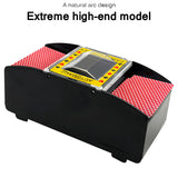 Party Supplies: Automatic Card Shuffler Poker Cards Shuffling Machine Casino Playing Game 2 DECK