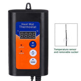 Pots, Planters & Accessories: Thermostat Controller Seedling Heat Mat Heating Pad Plant Seed Start AU PLUG