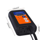 Pots, Planters & Accessories: Thermostat Controller Seedling Heat Mat Heating Pad Plant Seed Start AU PLUG