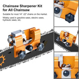 Chainsaws: Easy Portable Chainsaw Sharpener Jigs Sharpening Tool Chain Saws Electric Saws