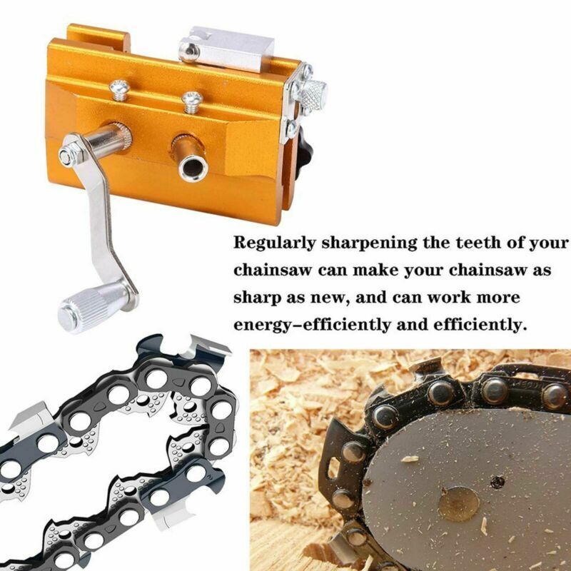 Chainsaws: Easy Portable Chainsaw Sharpener Jigs Sharpening Tool Chain Saws Electric Saws