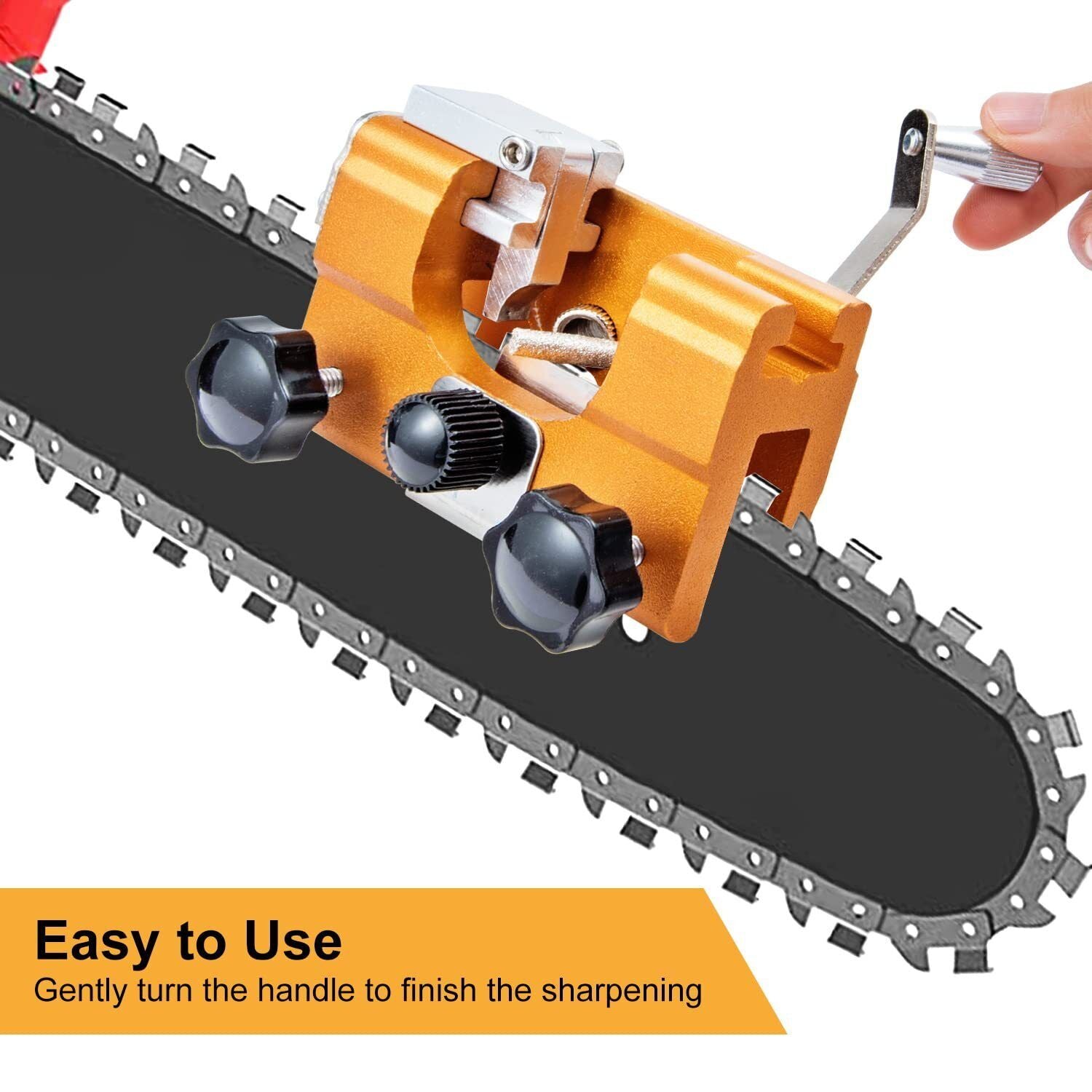 Chainsaws: Easy Portable Chainsaw Sharpener Jigs Sharpening Tool Chain Saws Electric Saws