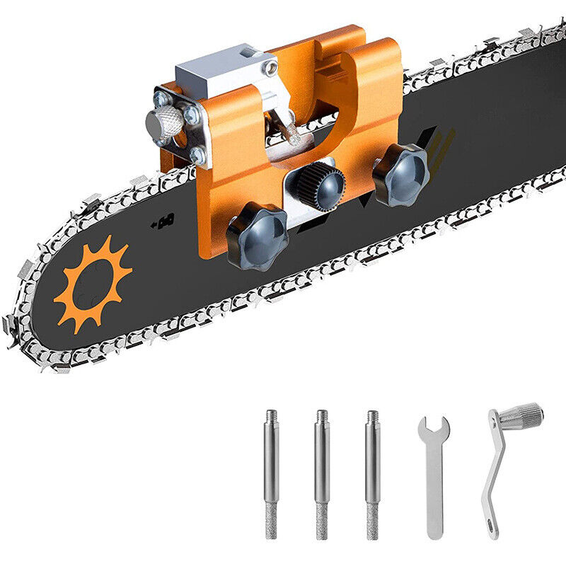 Chainsaws: Easy Portable Chainsaw Sharpener Jigs Sharpening Tool Chain Saws Electric Saws