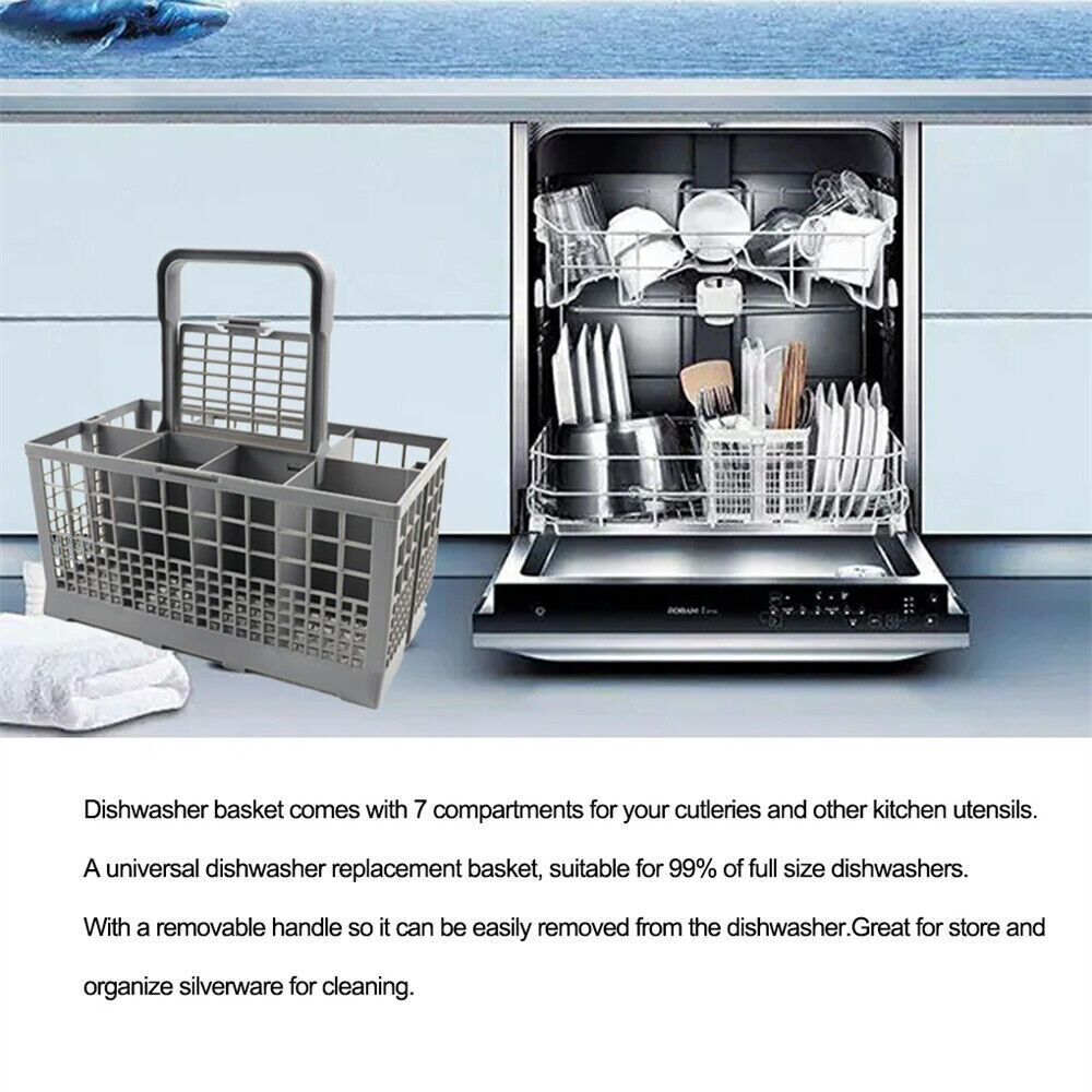 Dish Racks: Dishlex dishwasher replacement cutlery basket Best reinforced base 240*140*120mm