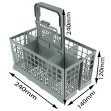 Dish Racks: Dishlex dishwasher replacement cutlery basket Best reinforced base 240*140*120mm