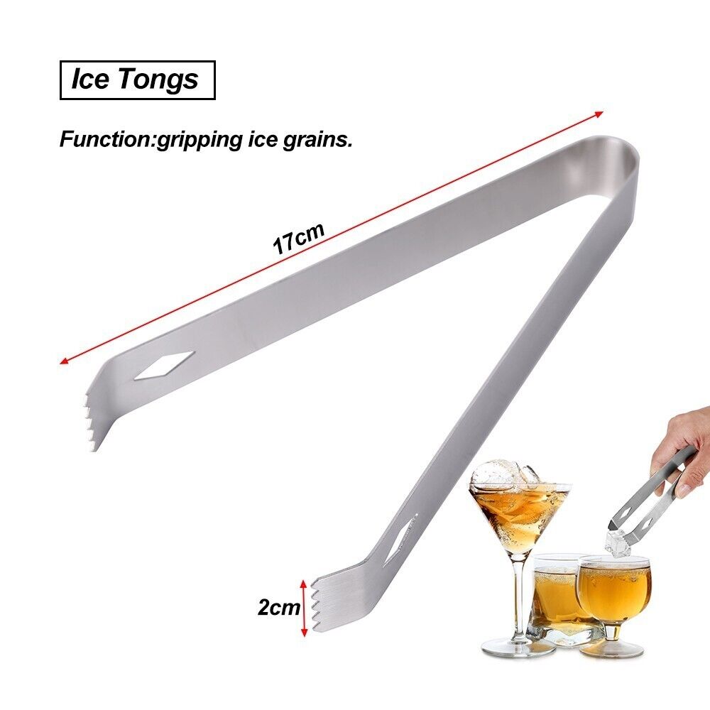 Wine & Champagne Hampers: Boston Cocktail Shaker Set Maker Mixer Martini Spirit Bar Strainer Bartender Kit