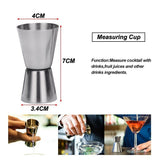 Wine & Champagne Hampers: Boston Cocktail Shaker Set Maker Mixer Martini Spirit Bar Strainer Bartender Kit