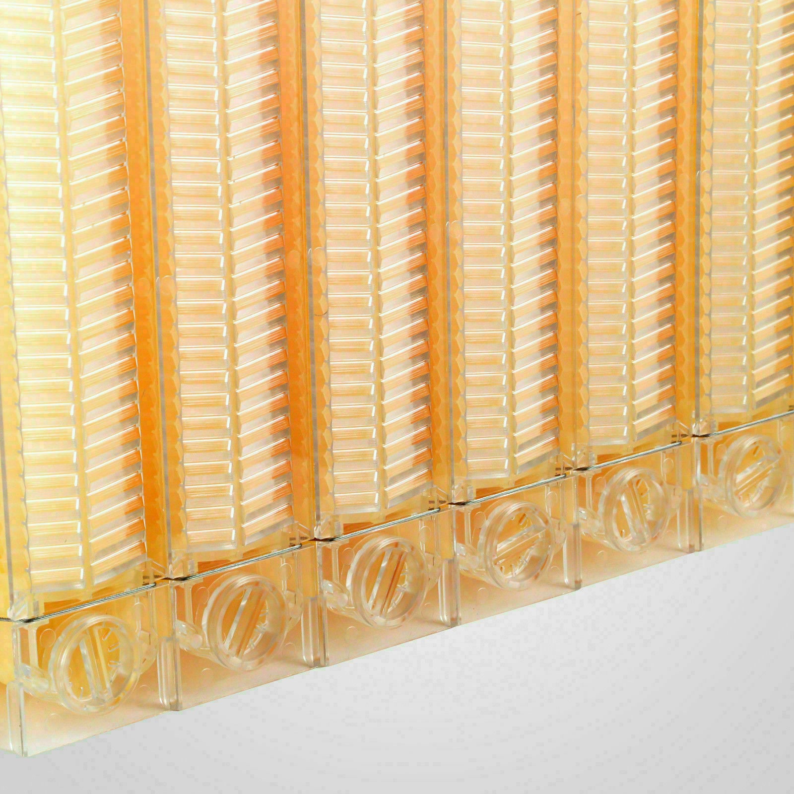 Beekeeping: Neweast 7Pcs Flow Bee Comb Hive Frames For Wooden Beekeeping Beehive House