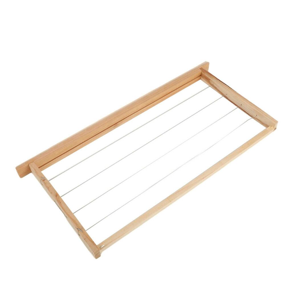 Beekeeping: 10x Wire Beehive Frame Assembled Wood Steel Unwaxed Deep Hive Frames Beekeeping