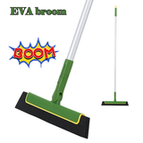 Laundry Cleaning Supplies: Green Floor Squeegee WiperBroom Floor Tile Cleaning Household Extendable Handle