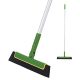 Laundry Cleaning Supplies: Green Floor Squeegee WiperBroom Floor Tile Cleaning Household Extendable Handle