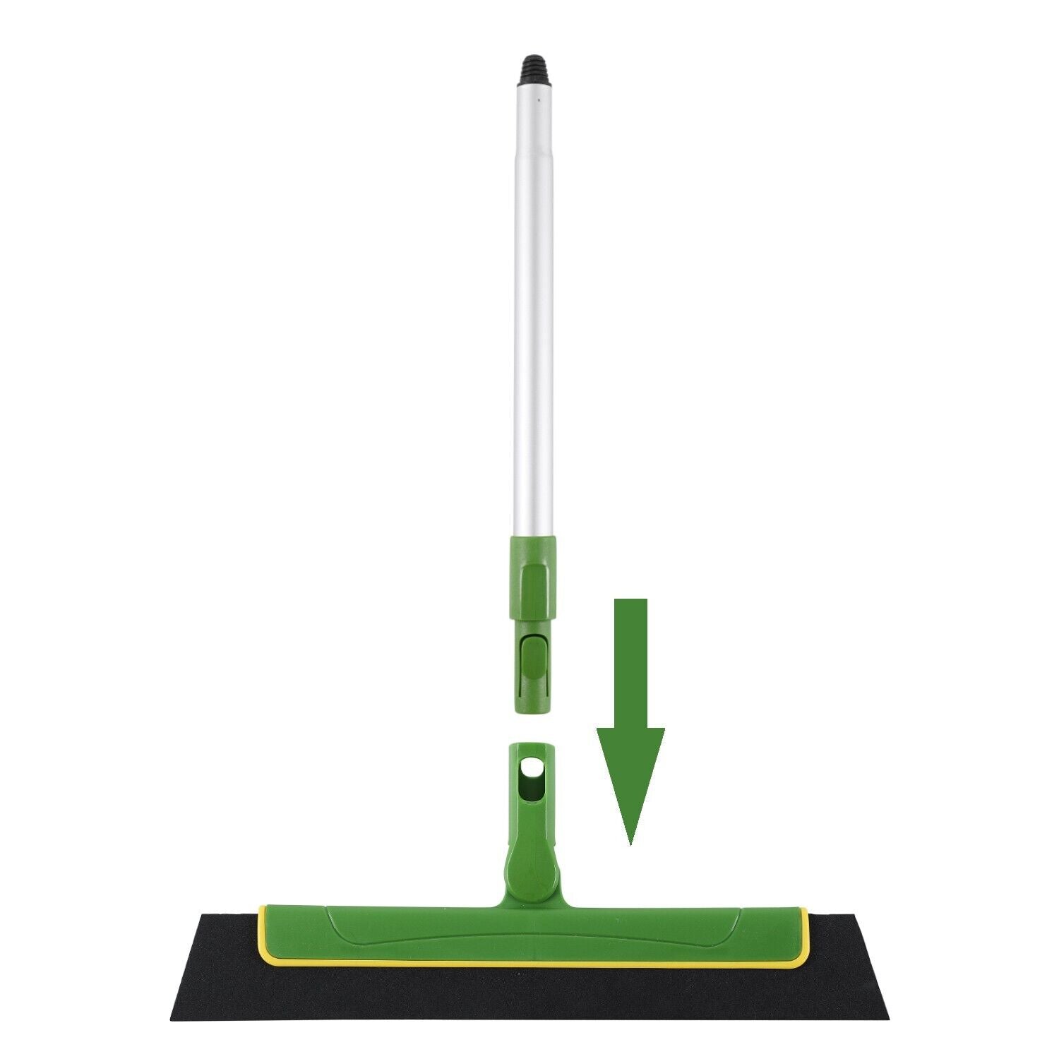 Laundry Cleaning Supplies: Green Floor Squeegee WiperBroom Floor Tile Cleaning Household Extendable Handle