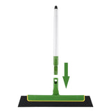 Laundry Cleaning Supplies: Green Floor Squeegee WiperBroom Floor Tile Cleaning Household Extendable Handle