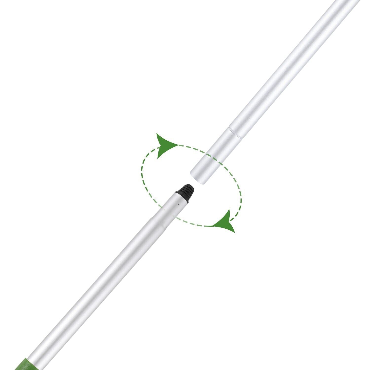 Laundry Cleaning Supplies: Green Floor Squeegee WiperBroom Floor Tile Cleaning Household Extendable Handle