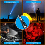 Camping Lights & Lanterns: Super Bright 30W 14LED Flashlight White Laser Tactical Torch Lamp for Camping AU