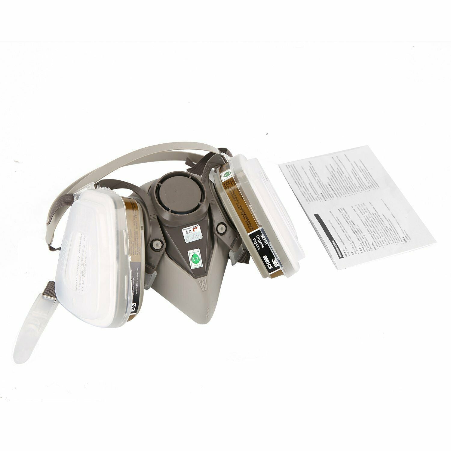 Wellness Accessories: 7 IN 1 Gas Mask Full Face Respirator Paint Spray Chemical Facepiece Reusable AU