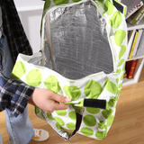 Packing Organisers: Shopping Trolley Cart Bag Foldable Wheels Carts Bags Market Luggage Basket green circle