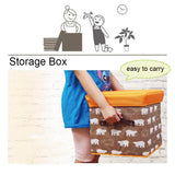 Ottomans & Footstools: Folding Ottoman Storage Stool Cube Footstool Stool Blanket Box With Cover AU