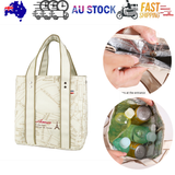 Duffel Bags: Portable 22*11.5*25cm Insulated Lunch Bag Food Container Picnic Storage Handbag