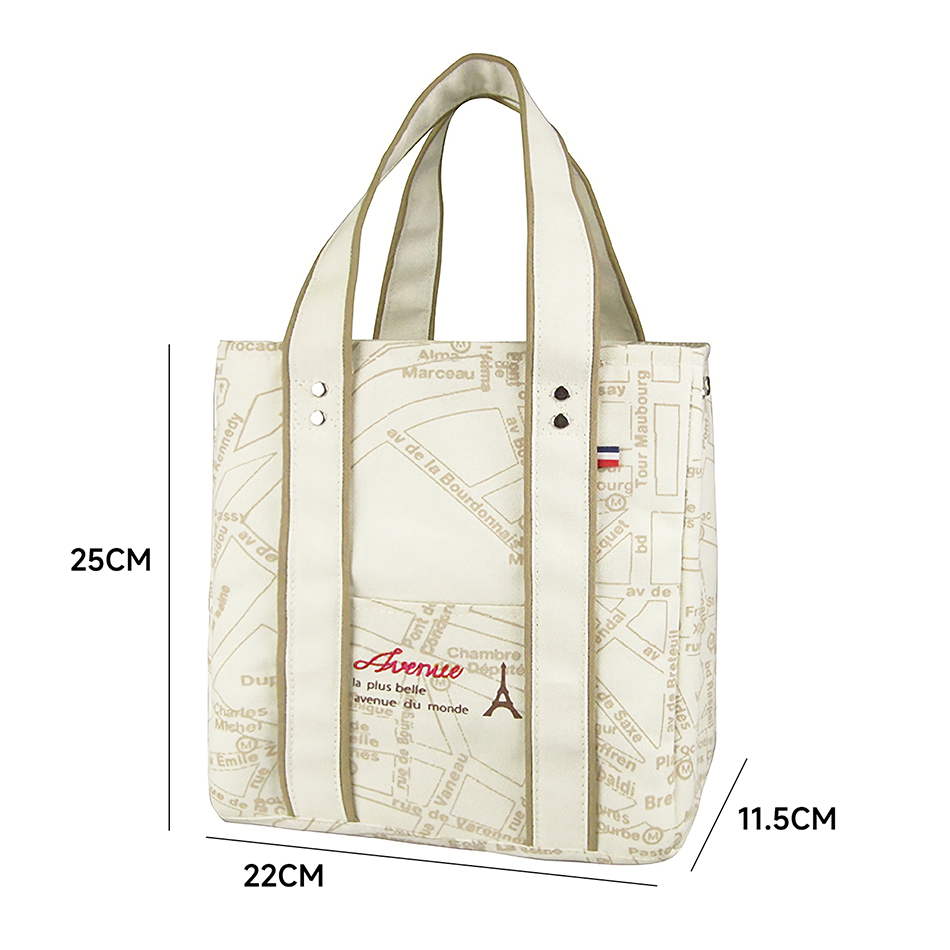 Duffel Bags: Portable 22*11.5*25cm Insulated Lunch Bag Food Container Picnic Storage Handbag