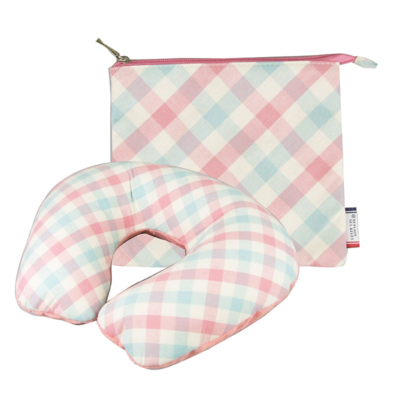 Pillows: Inflatable U Shaped Travel Neck Pillow Portable Car Flight Head Rest Cushion