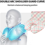 Pillows: Inflatable U Shaped Travel Neck Pillow Portable Car Flight Head Rest Cushion