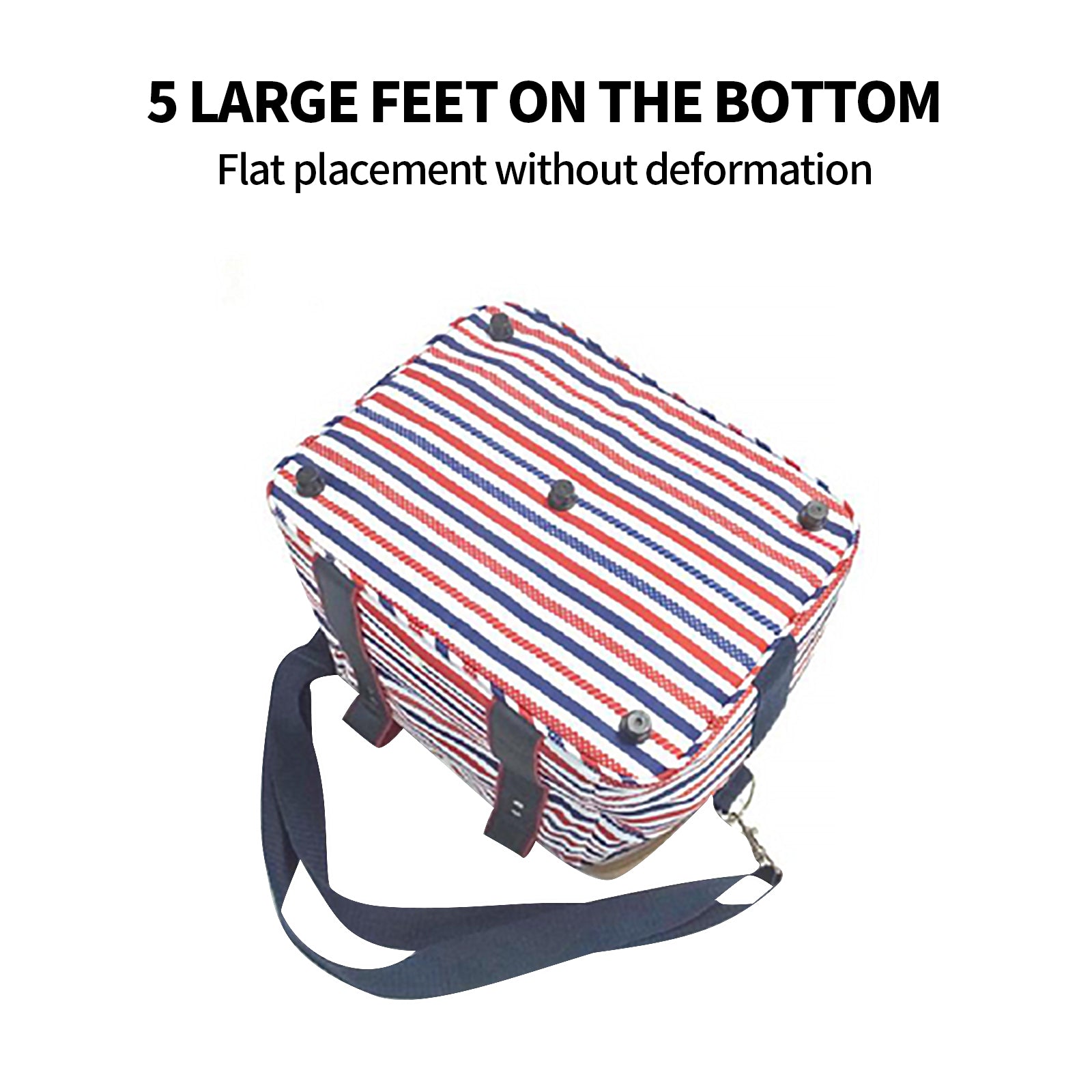 Packing Organisers: Red Insulated Picnic Bag Thermal Cooler Portable Lunch Food Tote Carry Storage Bag