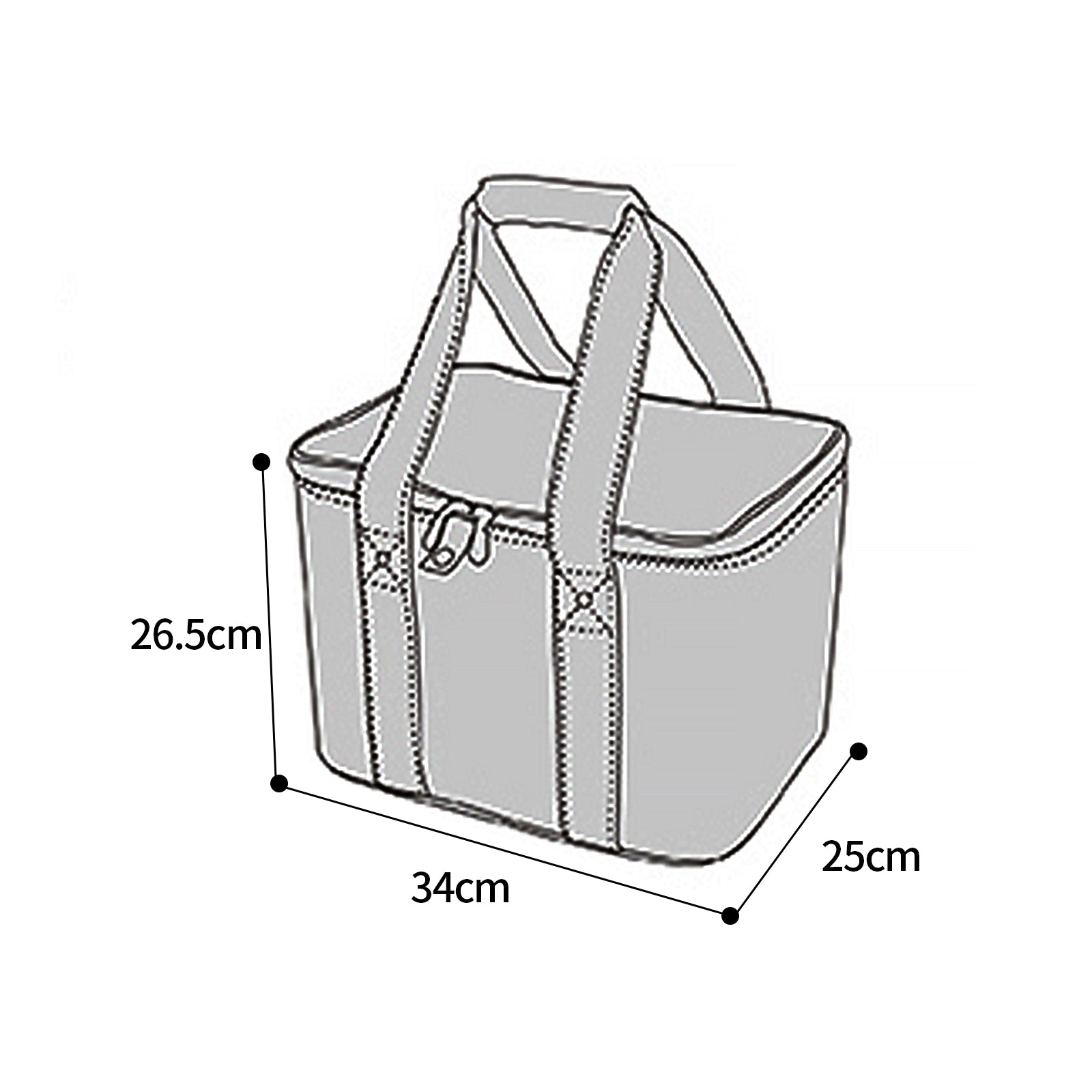 Packing Organisers: Red Insulated Picnic Bag Thermal Cooler Portable Lunch Food Tote Carry Storage Bag