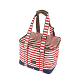Packing Organisers: Red Insulated Picnic Bag Thermal Cooler Portable Lunch Food Tote Carry Storage Bag