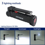 Outdoor Lights: Portable COB LED Work Light Car Garage Mechanic USB Rechargeable Torch Lamp AU