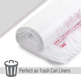 Gift Bags: 50X Plastic Shopping Bags - Reusable Recyclable Singlet Eco Grocery Carry Bag Medium