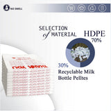 Gift Bags: 50X Plastic Shopping Bags - Reusable Recyclable Singlet Eco Grocery Carry Bag Medium