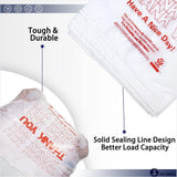 Gift Bags: 50X Plastic Shopping Bags - Reusable Recyclable Singlet Eco Grocery Carry Bag Small