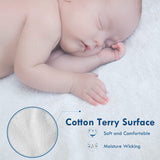 Mattress Toppers: Fully Fitted Waterproof Cotton / Non Woven Mattress Protector Cover Double
