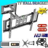 TVs & Accessories: Full Motion Wall Mount TV Bracket Swivel & Tilt LED17 32 40 43 50 55 60 65 70 75 Double arm