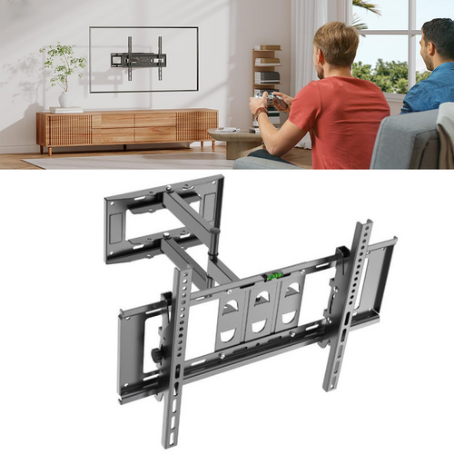 TVs & Accessories: Full Motion Wall Mount TV Bracket Swivel & Tilt LED17 32 40 43 50 55 60 65 70 75 Double arm