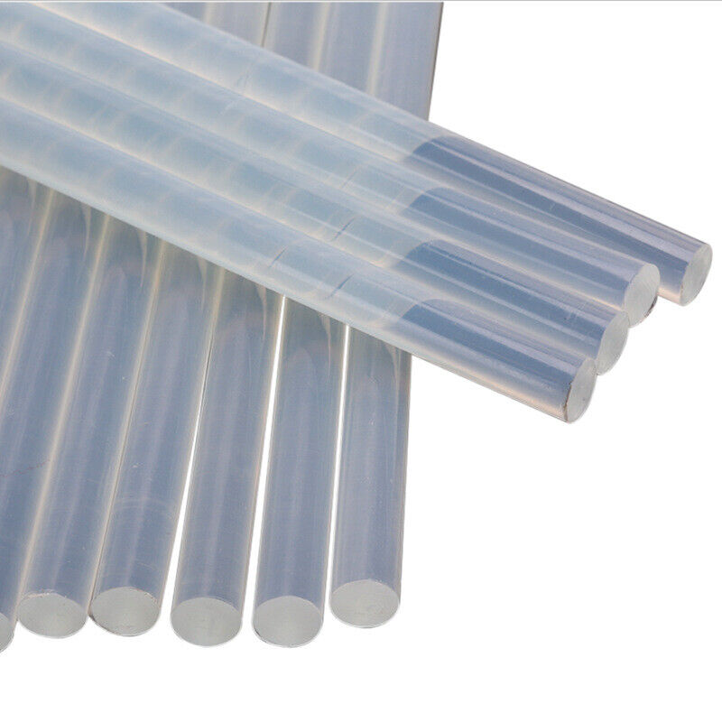 Caulking Tools: Glue Sticks Hot Clear Melt Glue Adhesive Sticks 100 pcs Stickes For Glue Gun 11mmx300mm