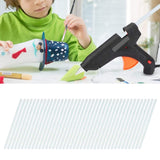 Caulking Tools: Glue Sticks Hot Clear Melt Glue Adhesive Sticks 100 pcs Stickes For Glue Gun 11mmx300mm