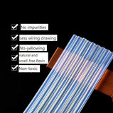 Caulking Tools: Glue Sticks Hot Clear Melt Glue Adhesive Sticks 100 pcs Stickes For Glue Gun 11mmx300mm
