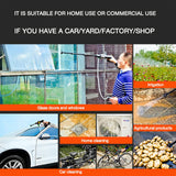 Automotive Cleaning: High Pressure Washer  3 in 1 Nozzle Portable Cordless Cleaner Battery Set 21V