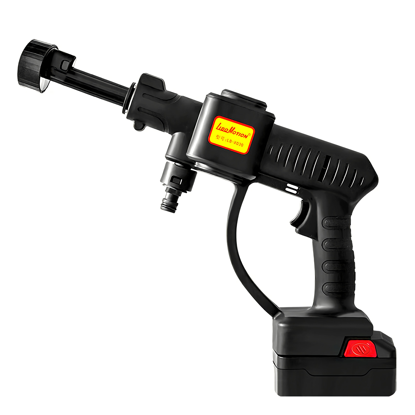 Automotive Cleaning: High Pressure Washer  3 in 1 Nozzle Portable Cordless Cleaner Battery Set 21V